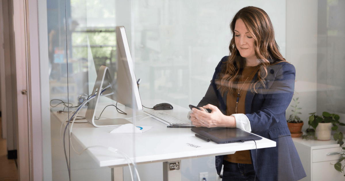 Ergonomie et utilisation de votre poste de travail assis debout